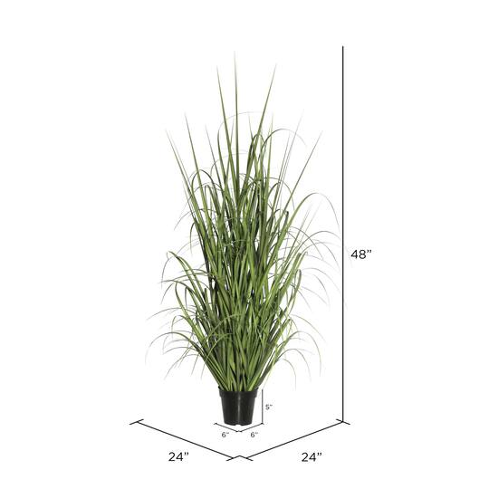 Artificial Green Potted Ryegrass